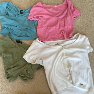 Forever 21 Gray Knit Top